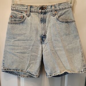 Levi's Classic Light Blue Denim Shorts
